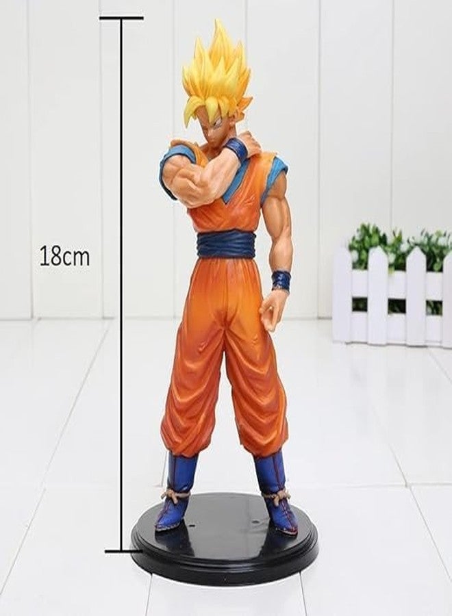 Tinion || Super Saiyan Goku Dragon Ball Z Action Figure Toy, Collectible Character Figurine with Display Base (Height-18 Cm) (Pack of 1) - Image 2