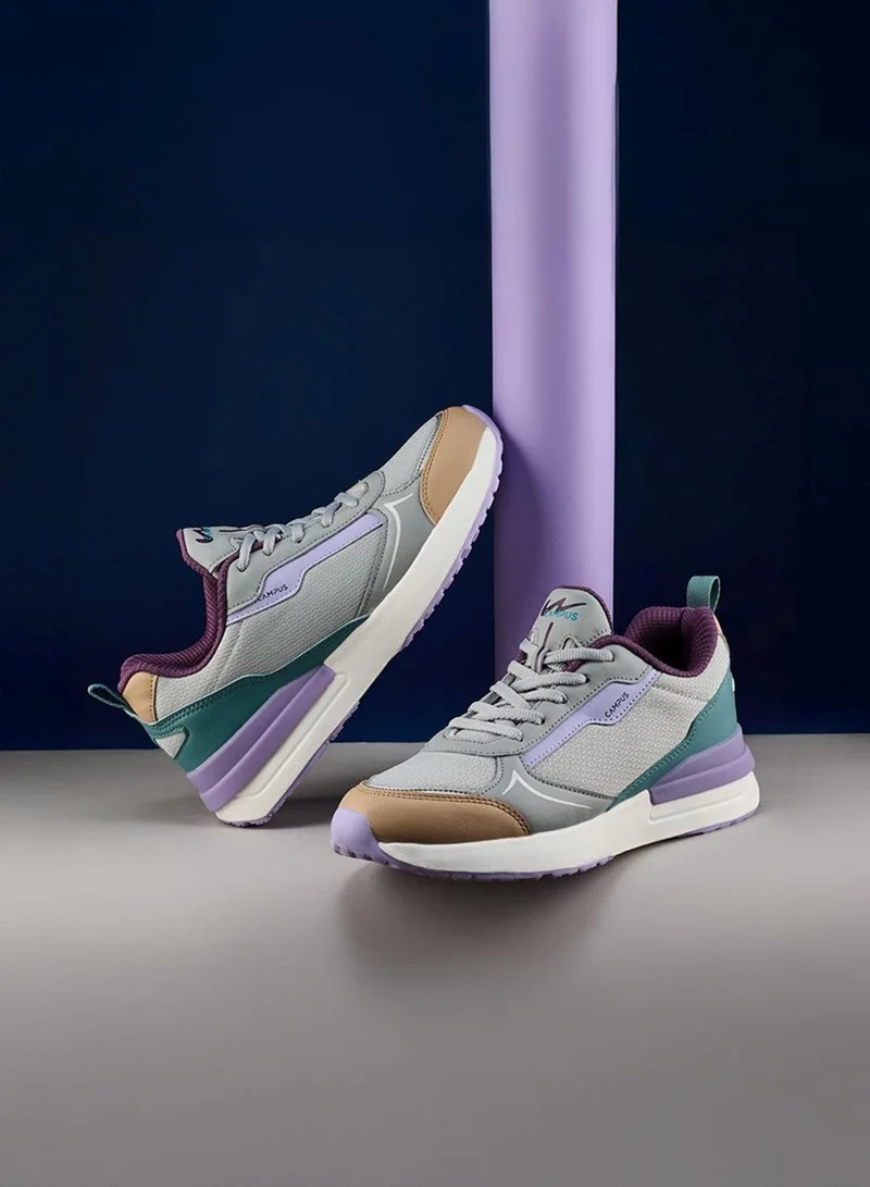 CAMPUS L.Gry/L.Beige Women’s Fashion Low Top Sneakers – Pop-Up Pastel Shades Shoes that Make Every Outfit Stand Out for Women | Best Price UAE