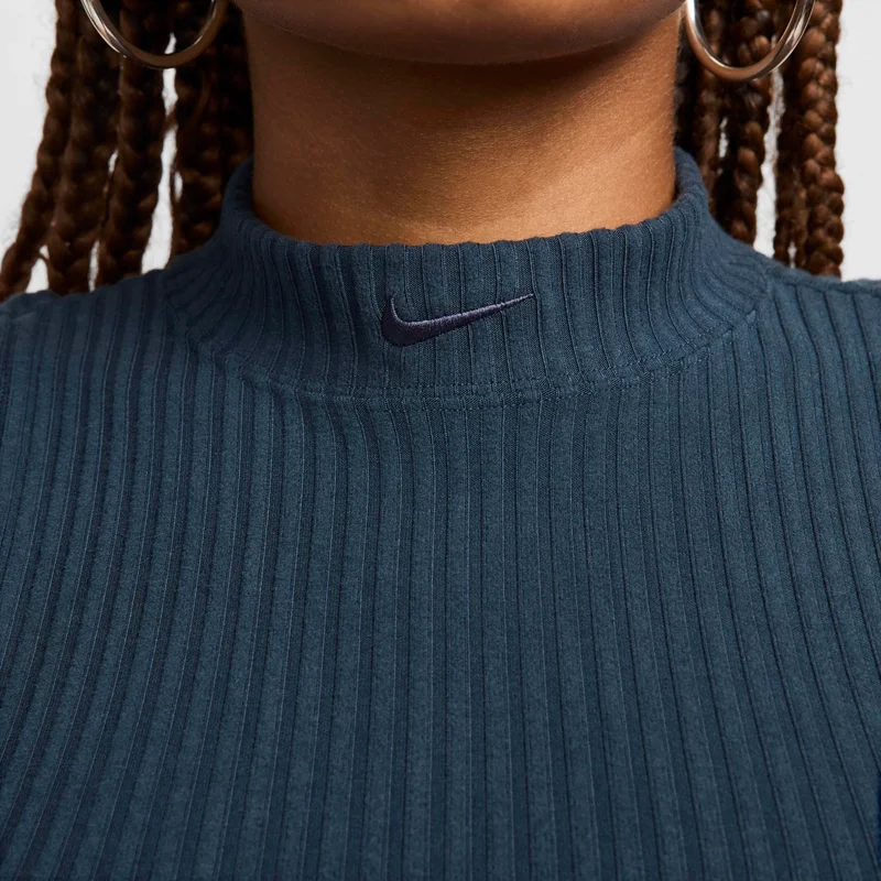 Nike Blue Nike Sportswear Chill Rib for Women | Best Price UAE