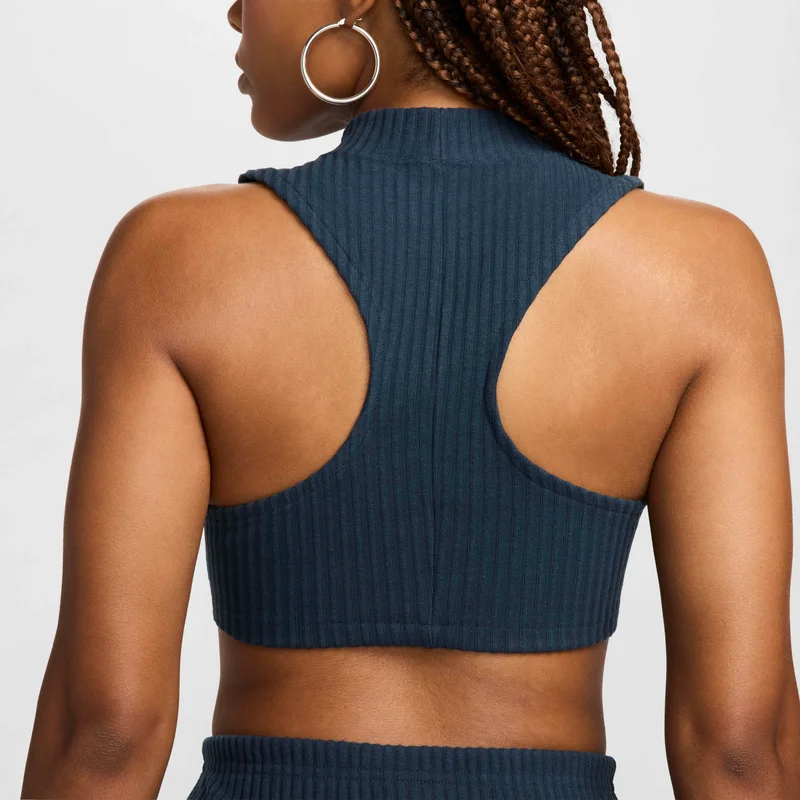 Nike Blue Nike Sportswear Chill Rib for Women | Best Price UAE