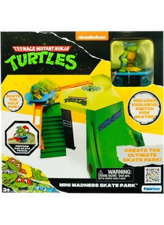 Funrise Teenage Mutant Ninja Turtle Skate Park Mini Madness Classic| Skater with Figure | Gift for Kids  - Image 2