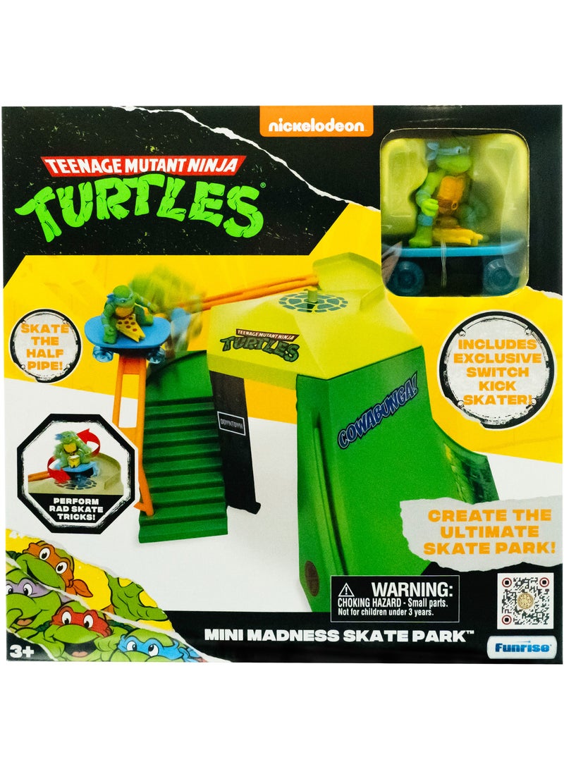 Funrise منتزه التزلج المجنون لفرسان النينجا المراهقين الكلاسيكي | متزلج مع شخصية | هدية للأطفال - Image 2