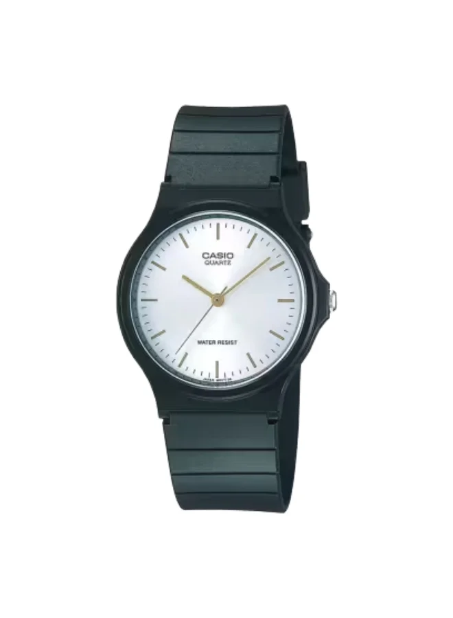 كاسيو Unisex Resin Analog Watch MQ-24-7E2 - 34.9 mm
