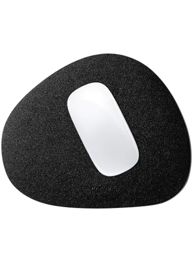Black Non-Slip Waterproof Washable Mouse Pad for Computer - Image 1