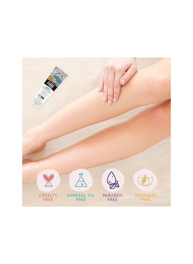 Pee Safe FURR Natural Hair Removal Cream 100gm - Image 5