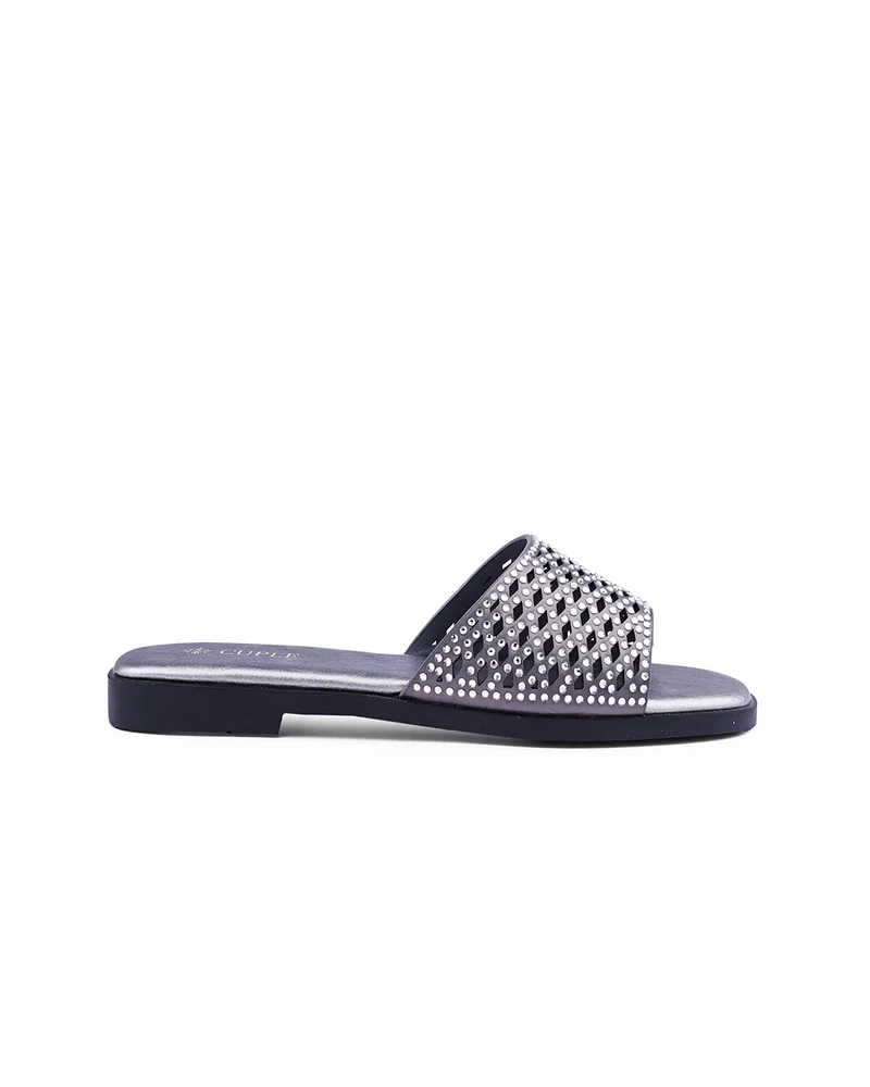 كابلي Womens cut-out flat sandals