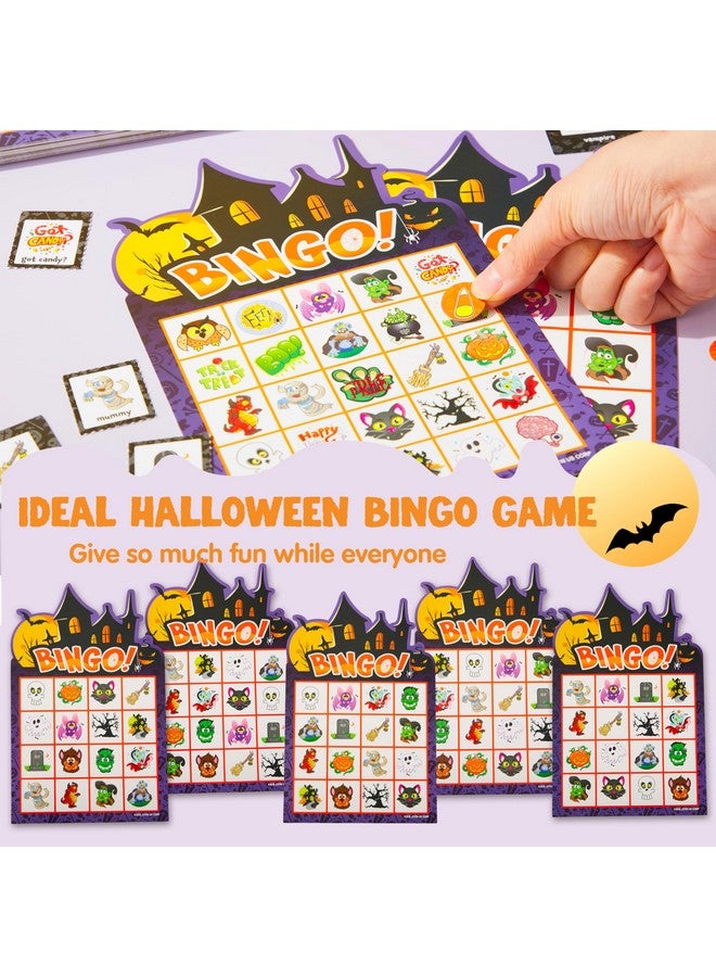 JOYIN 32 Players Halloween Bingo Game, Kids Bingo Cards Set for Large Group School Classroom Family Activities, Halloween Party Games, Halloween Party Supplies Card Game - Image 4