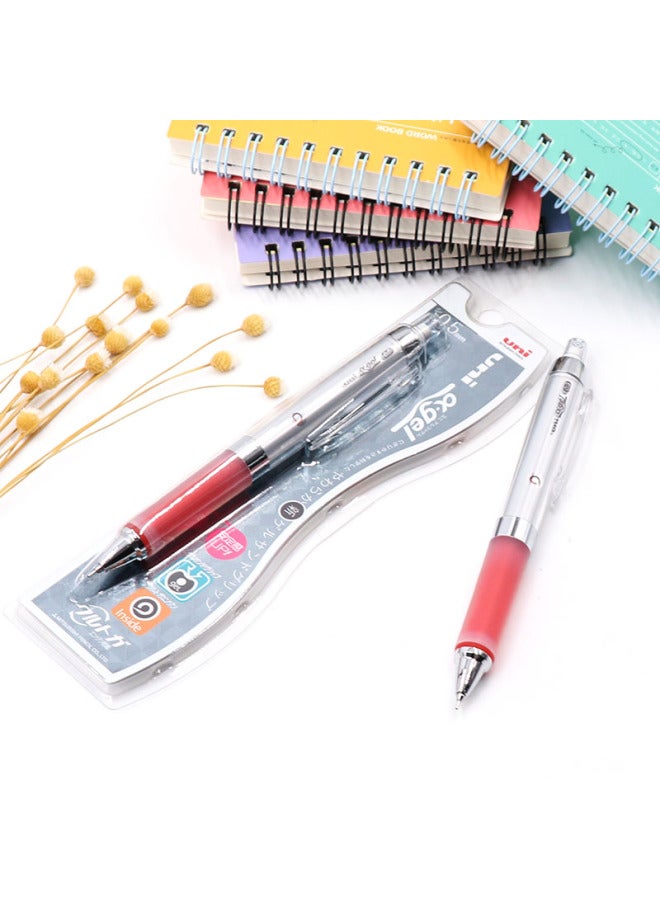 Uni Mitsubishi () 0.5mm Automatic Pencil Soft Rubber Grip Lead Automatically Rotates Student Mechanical Pencil M5-858gg Red Original Imported - Image 4