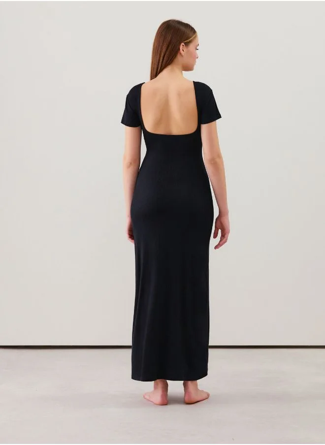 UNDIZ Long jersey dress