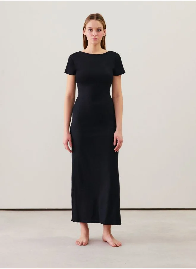 UNDIZ Long jersey dress