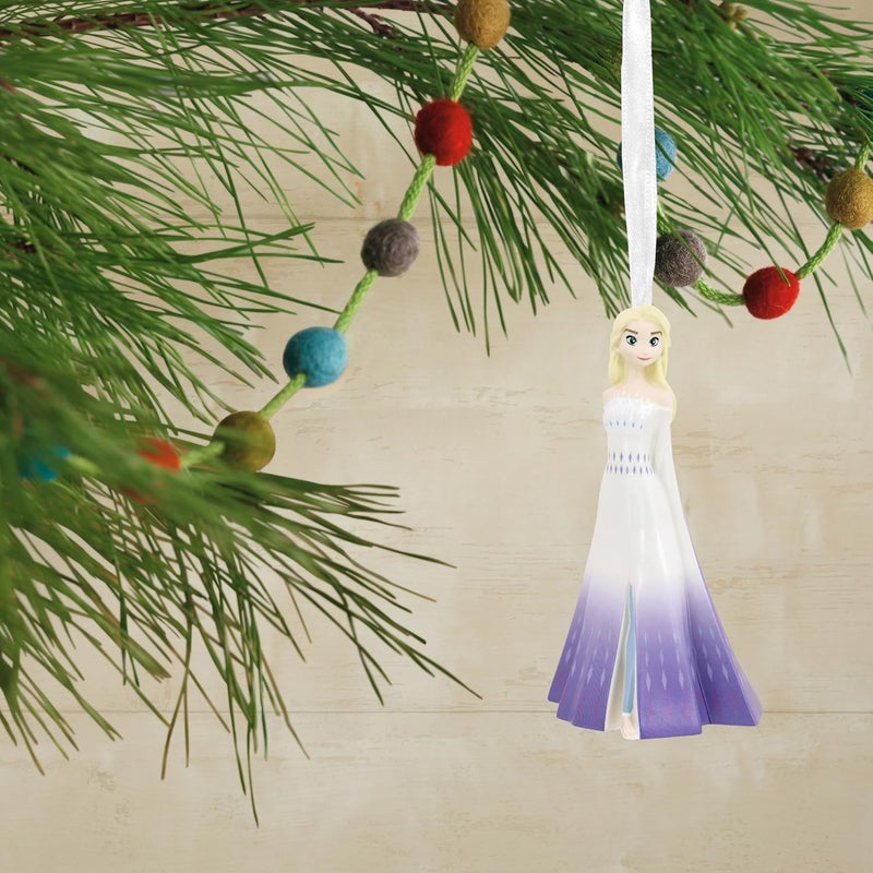 Hallmark Elsa The Snow Queen Frozen 2 Tree Decoration Disney Hanging Ornament Christmas Hanging Ornament Christmas Gifts for Christmas Wear resistant upgraded material - Image 2