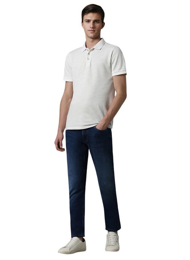 LOUIS PHILIPPE - Louis Philippe Men's Slim Jeans (LRDNCCTPF61397_Navy - Image 1