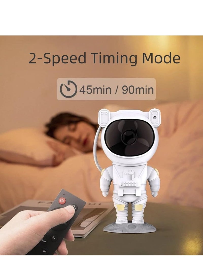 ELTRAZONE Night Lights Star Projector. Astronaut Nebula Galaxy Projector with Timer, Remote Control and 360°Adjustable Design. For Room Decoration Party - Image 4