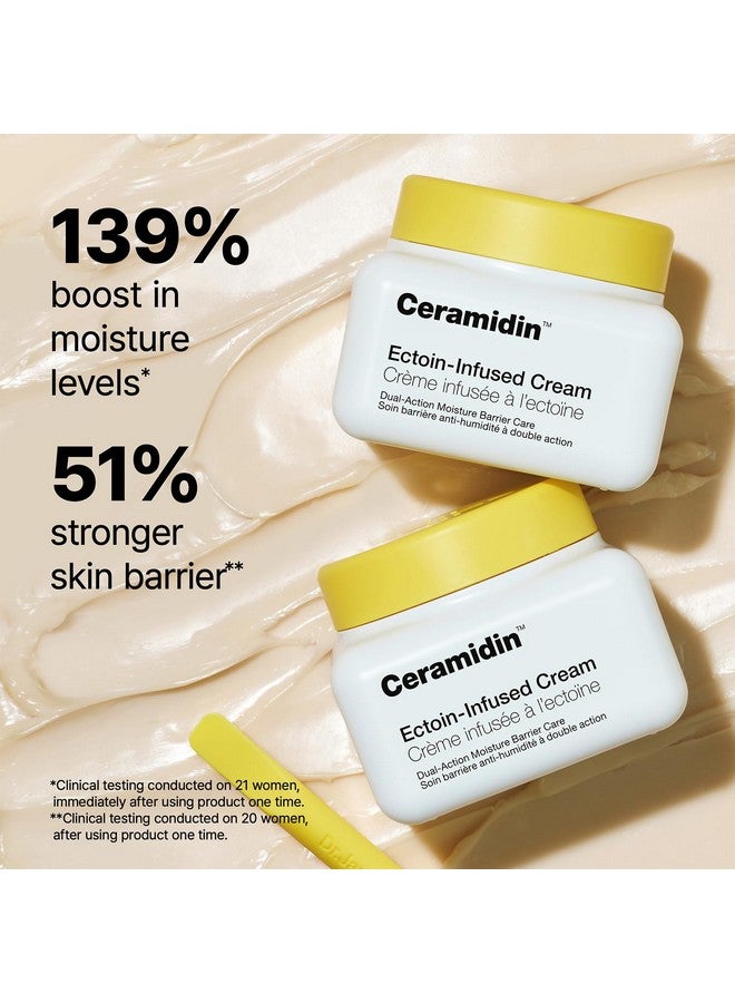 Dr.Jart+ Ceramidin Ectoin-Infused Face Cream Moisturizer For Dry Skin | Korean Skin Care, 1.69 Fl Oz