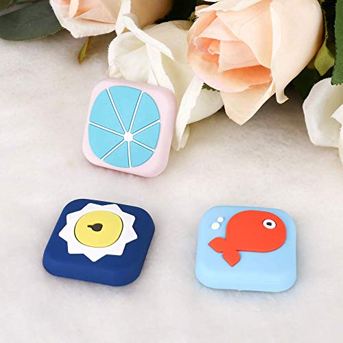 Tagve Cartoon Silicone Door Stopper Handle Crash Pad Wall Protectors, Self Adhesive Bumper Guard Stopper Rubber Anti Collision Stop Stick (Pack of 3) - Image 2