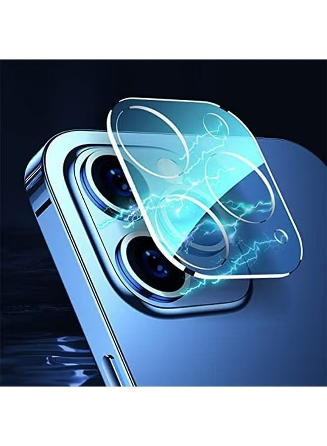 إكس ليفيل لاصقة حماية لعدسة الكاميرا لهاتف آيفون 13 برو ماكس شفاف - Image 2