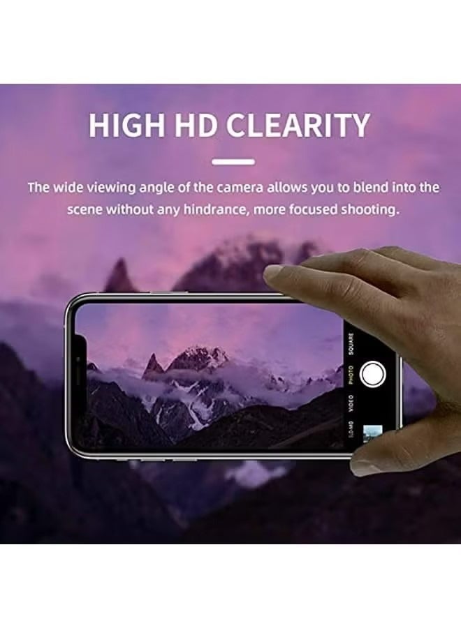 إكس ليفيل لاصقة حماية لعدسة الكاميرا لهاتف آيفون 13 برو ماكس شفاف - Image 4