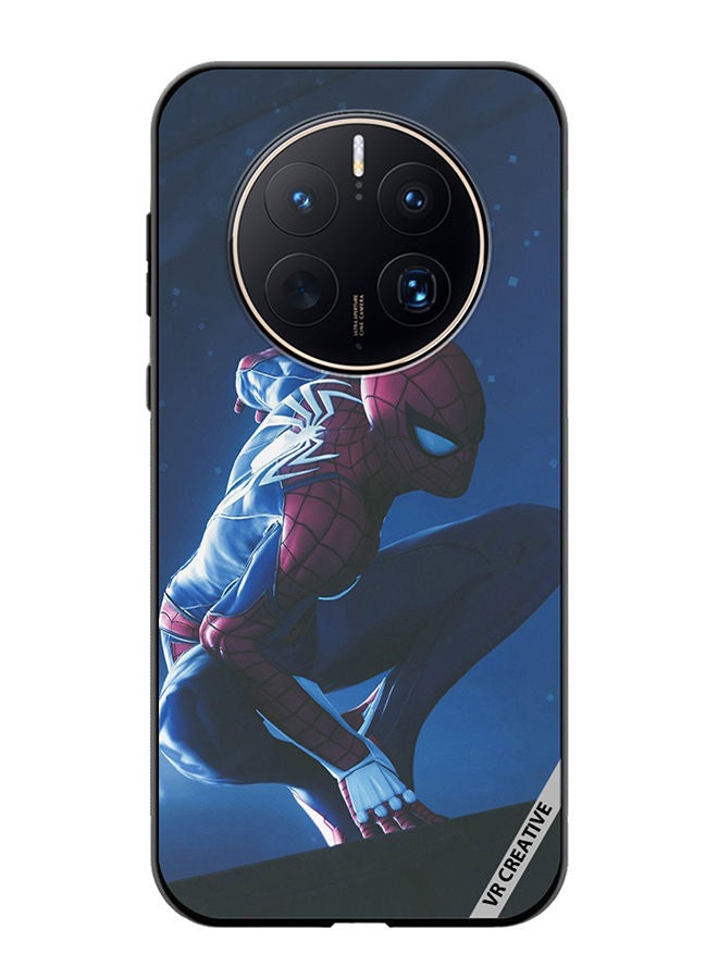 VR CREATIVE Protective Case Cover For Huawei Mate 50 Pro Spiderman Design Multicolour - Image 1