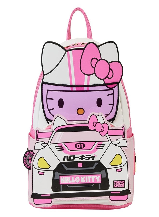 Loungefly Hello Kitty Tokyo Speed Racer Cosplay Mini Backpack - Image 1