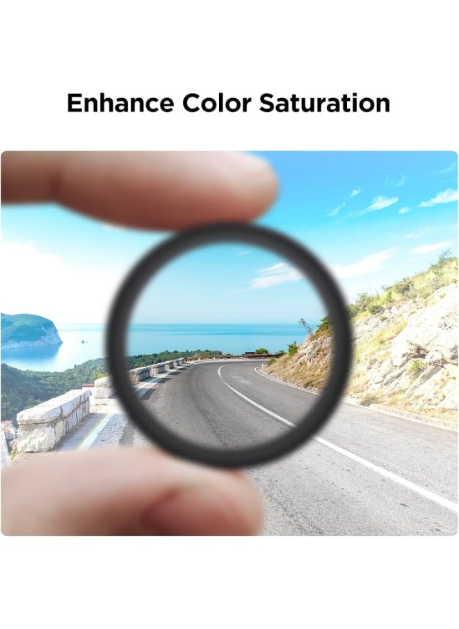 Viofo - VIOFO CPL Filter Anti-Glare Circular Polarizing Lens for A329/A229Pro/A229 Plus/A139Pro/T130/WM1 Dash Cam - Image 1