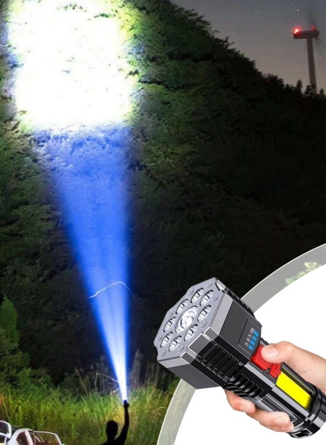 High lumen 9 core wick high brightness flashlight - Image 1