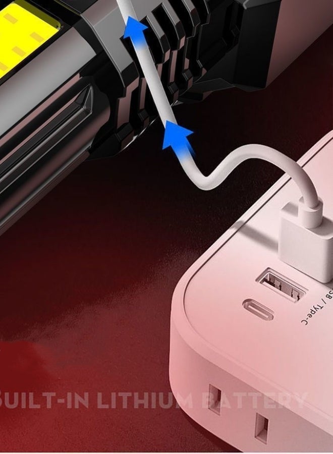 High lumen 9 core wick high brightness flashlight - Image 5