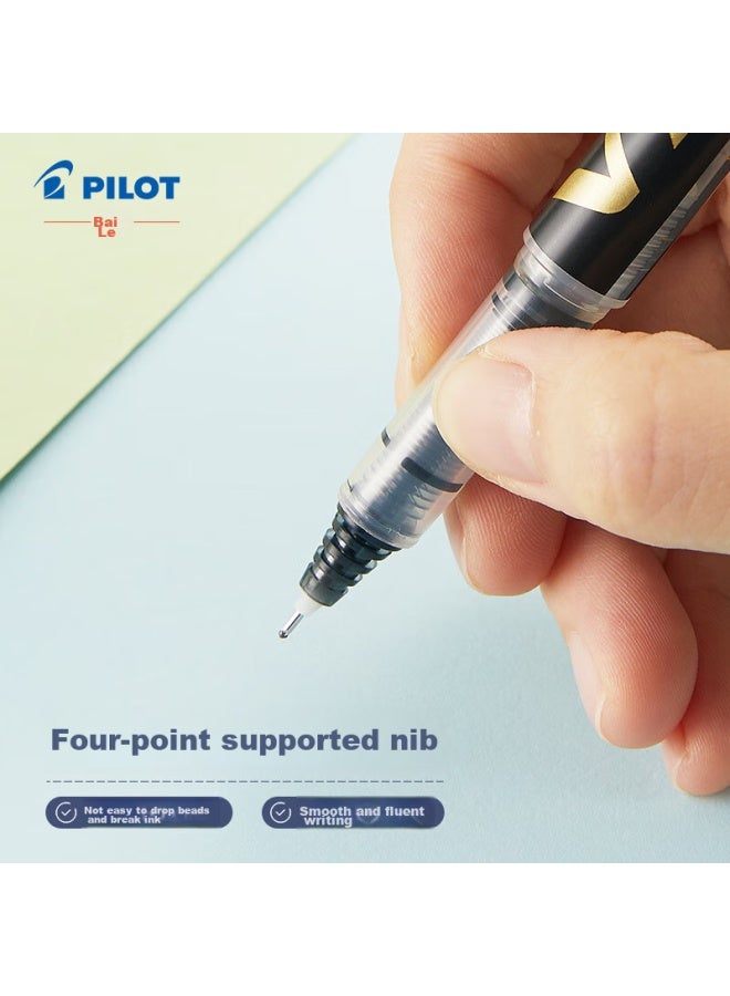 PILOT Bxc-v7 New Upgraded Large V7 Version, Refillable Ink Cartridge, Neutral Water-based Pen, Red 0.7mm, Pack Of 6 - Image 2