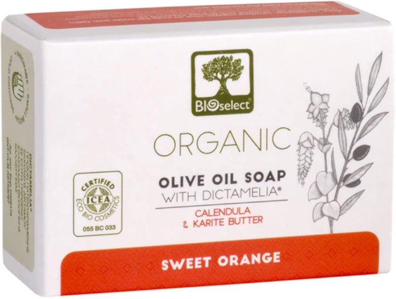 BIOselect Pure Olive Oil Soap With Calendula and Karite butter (80 GR) PN: 520030643301