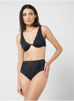 hunkemoller High Leg Bikini Bottom  - Image 1
