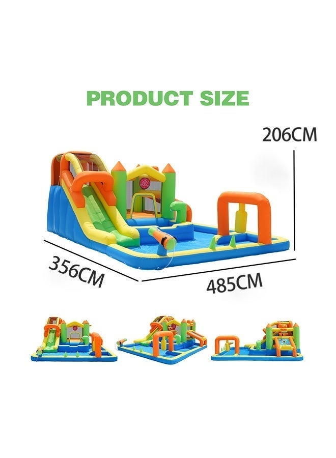 JSAITOYS N11532 Inflatable Water Slide for Outdoor Kids Inflatable Bouncy Castle with Slide in Stock Homeuse Inflatable Water Park - Image 4