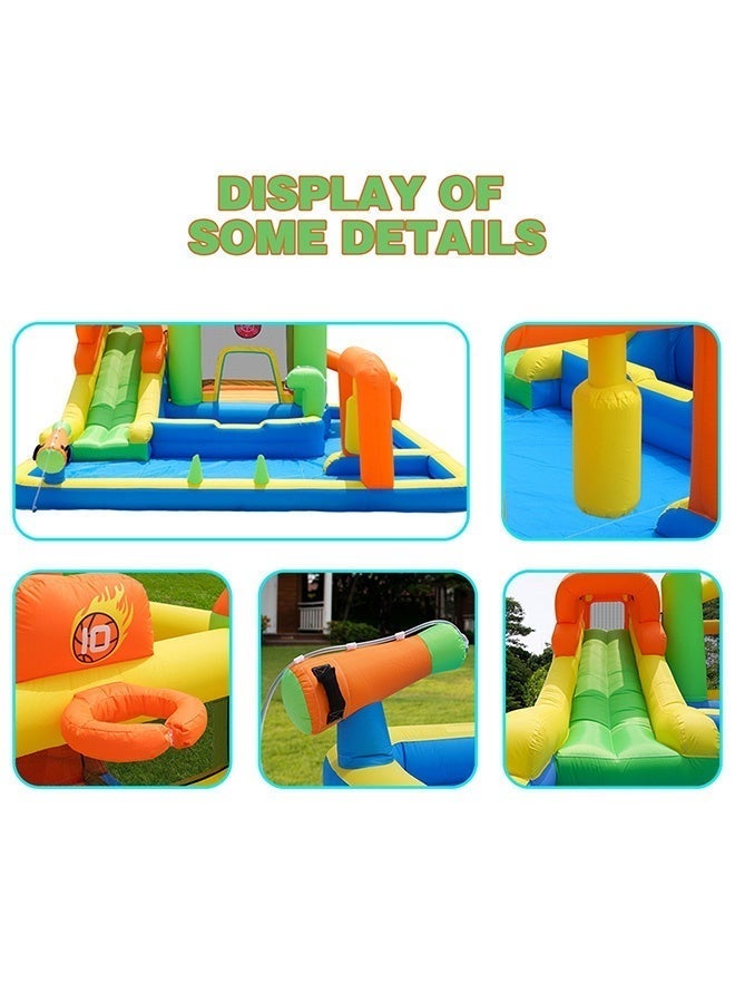 JSAITOYS N11532 Inflatable Water Slide for Outdoor Kids Inflatable Bouncy Castle with Slide in Stock Homeuse Inflatable Water Park - Image 3
