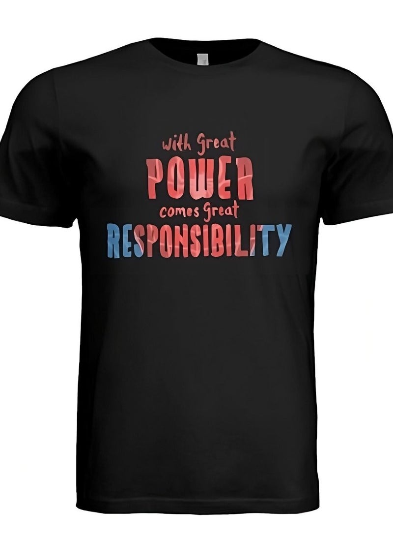 MERCH - Spiderman Printed T-Shirt - Image 1