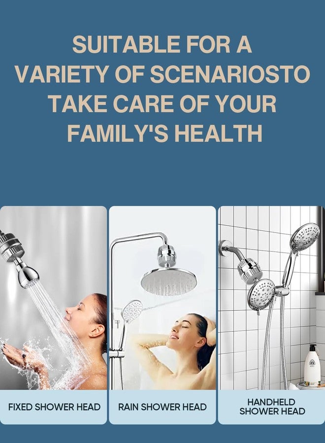 Cobbe HD HEAVY DUTY High Output Shower Filter - 99% REMOVAL Shower Head Filter for Hard Water, Heavy Metals, Chlorine and Harmful Substance, Improve your skin and hair - Brushed Gold - Image 5