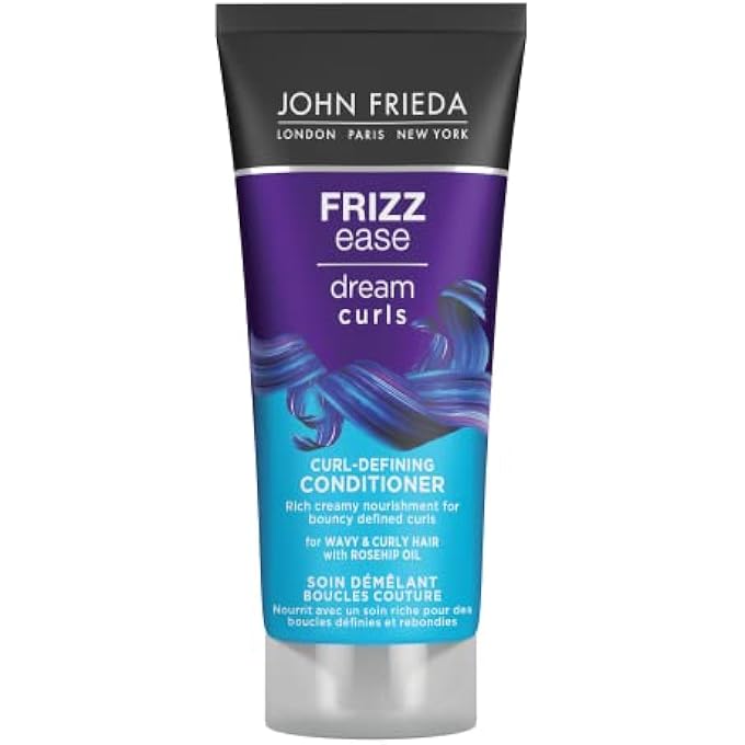 John Frieda DREAM CURLS CONDITIONER 75ML, MINI CONDITIONER FOR CURLY HAIR, TRAVEL CONDITIONER FOR CURLS - Image 1