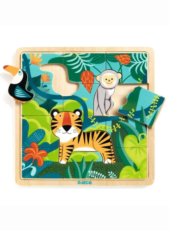 DJECO Puzzle Jungle Jigsaw