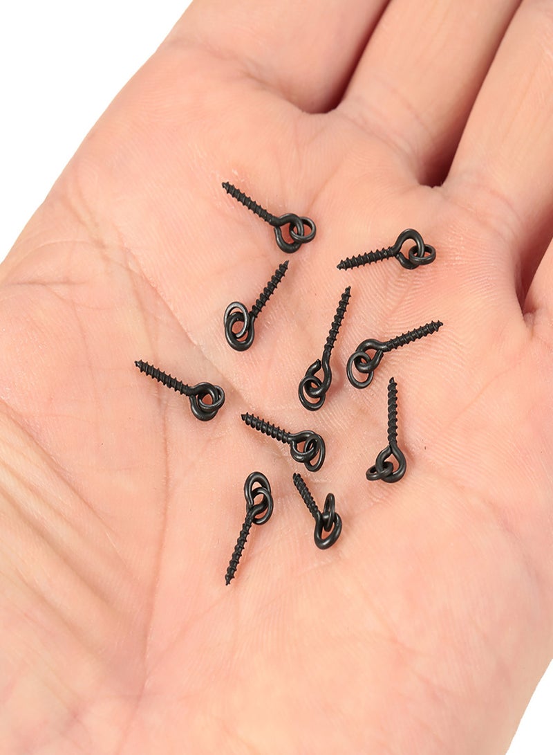 COONOR 100Pcs Threaded Boilie Bait Screws for Carp Hair Rigs Hooks Carp Fishing Terminal Tackle - Image 4