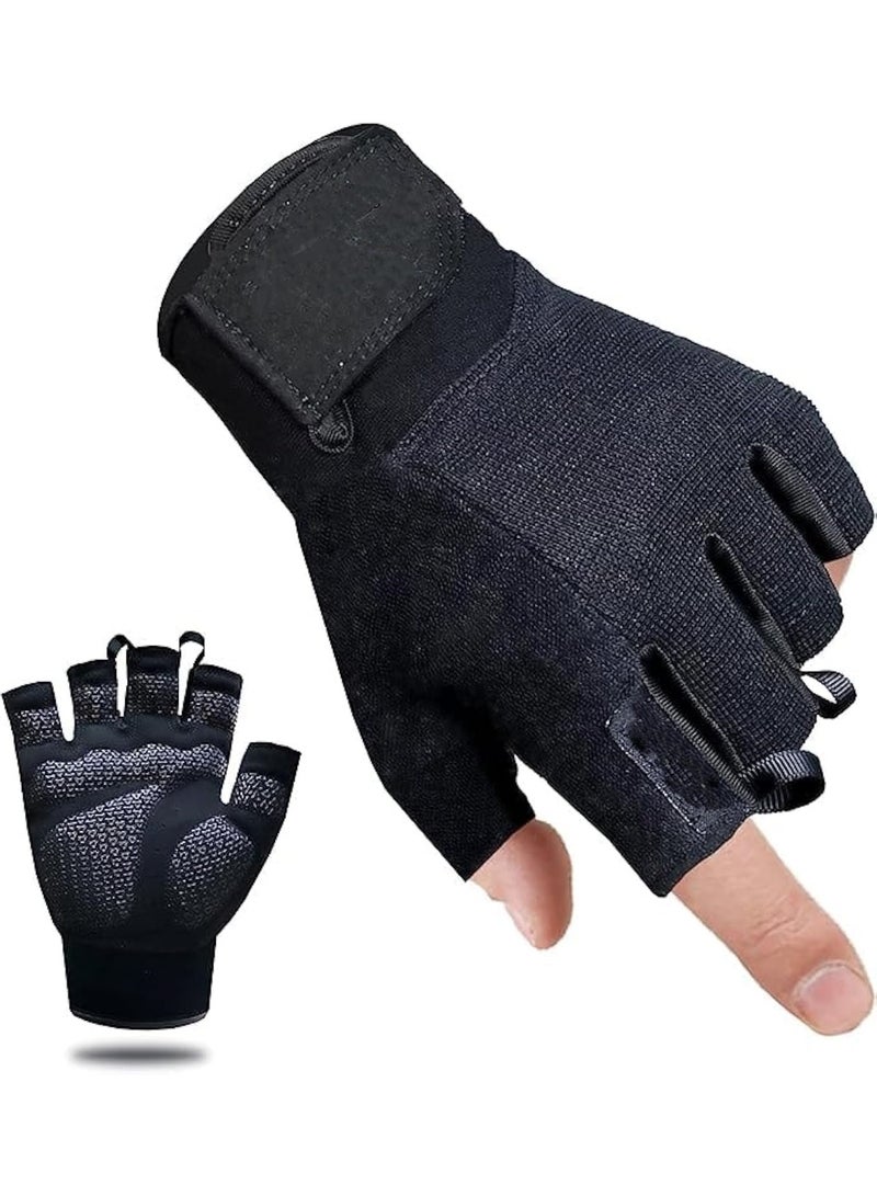 إم مياويان قفازات اللياقة البدنية للرجال والنساء، مناسبة لرفع الأثقال وركوب الدراجات والصالة الرياضية والتدريب والقفازات الرياضية، قابلة للتنفس ومريحة - Image 1