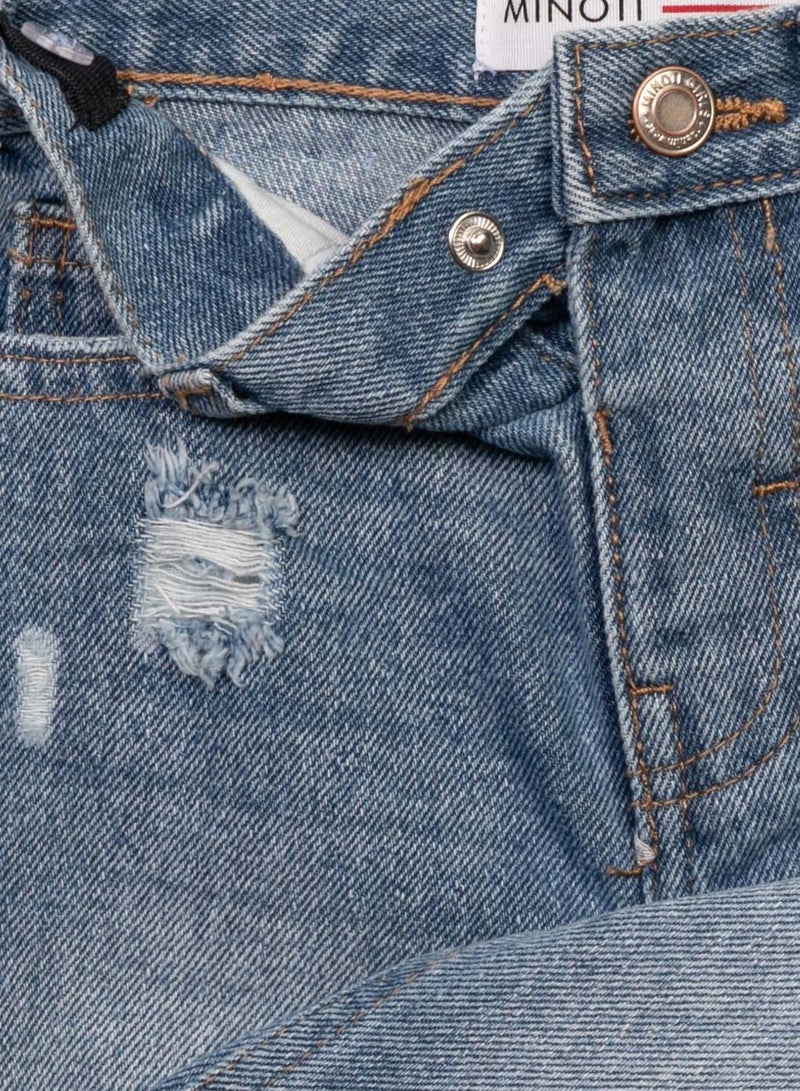 MINOTI Girls Denim Jeans  - Image 3