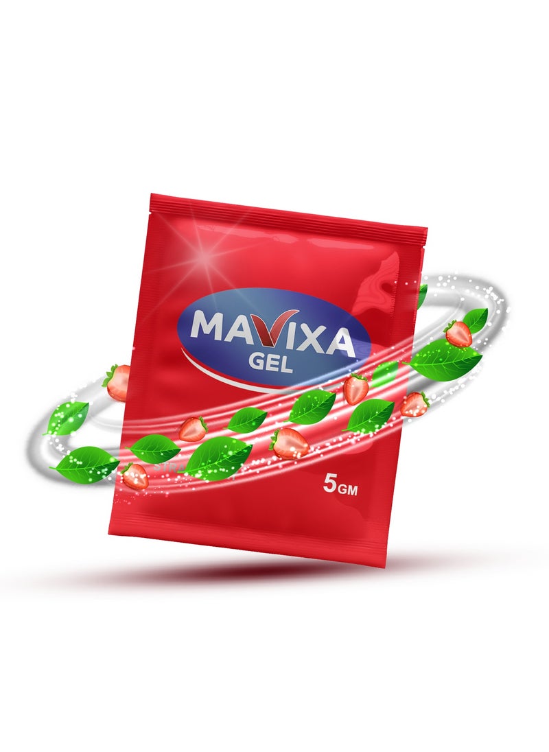 Mavixa - Mavixa Lubricant Gel Strawberry- 20 Sachets 5 Gm - Image 1
