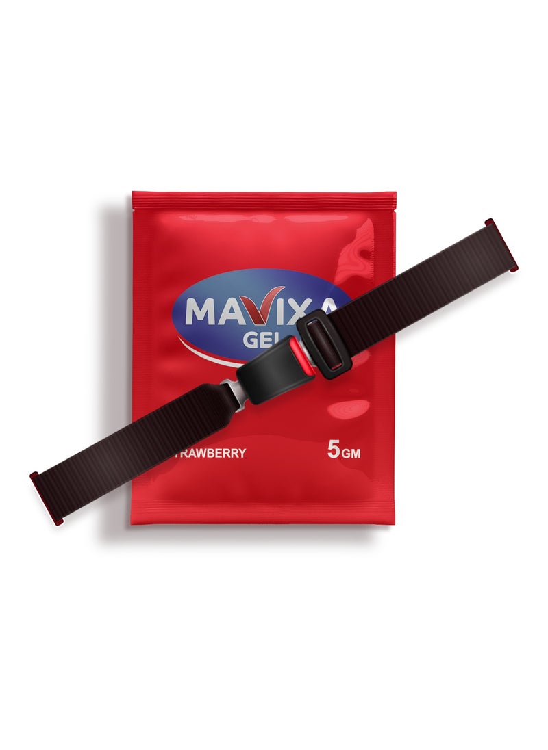 Mavixa - Mavixa Lubricant Gel Strawberry- 20 Sachets 5 Gm - Image 1