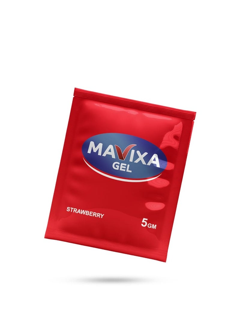 Mavixa - Mavixa Lubricant Gel Strawberry- 20 Sachets 5 Gm - Image 1