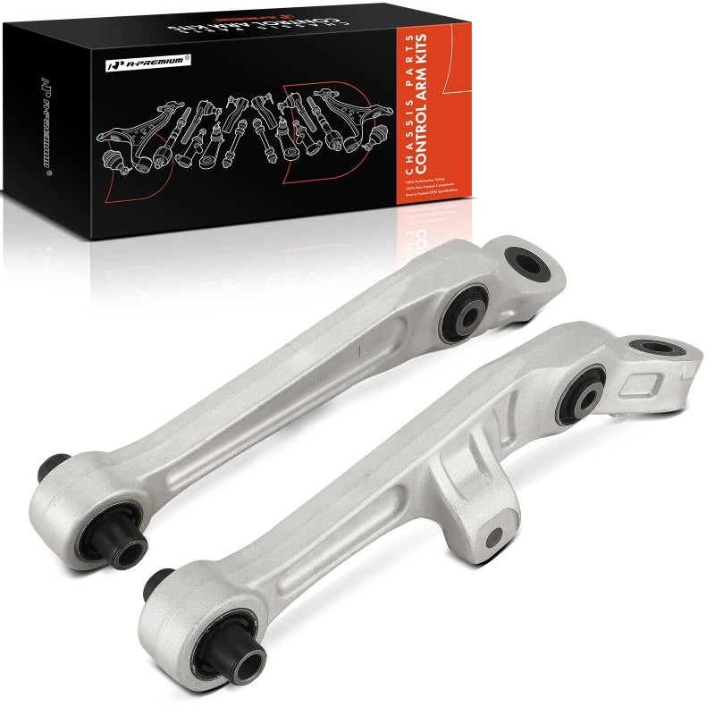 A-Premium 2 x ذراع التحكم الأمامي السفلي الأمامي، مع بوشينغ، متوافق مع إنفينيتي G35 2003-2004، نيسان 350Z 2003-2004، دفع خلفي - Image 1
