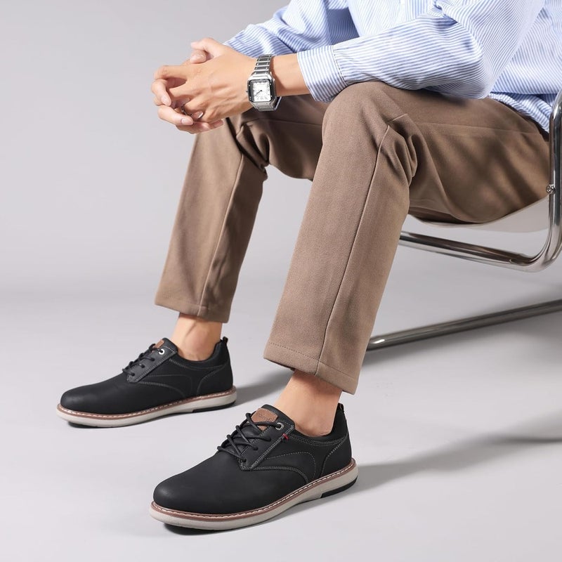 Mens Dress Sneakers Oxfords Comfortable Casual Shoes - Image 2