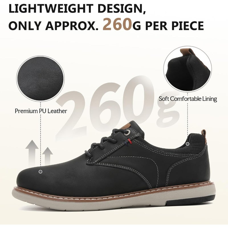 Mens Dress Sneakers Oxfords Comfortable Casual Shoes - Image 4