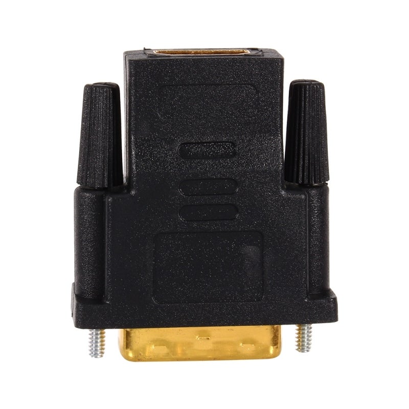 PC High-Definition Multimedia Interface Adapter DVI Male to HDMI Female - Premium Durable Cable Adapter for Mainframe Computer LCD Digital TV Connection - Image 1