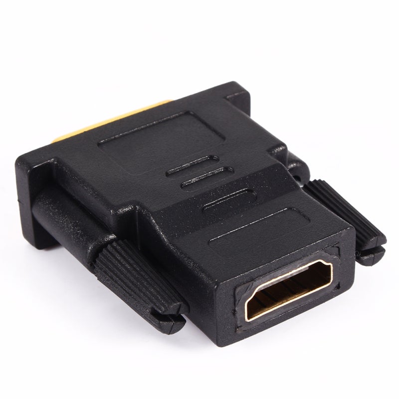PC High-Definition Multimedia Interface Adapter DVI Male to HDMI Female - Premium Durable Cable Adapter for Mainframe Computer LCD Digital TV Connection - Image 3