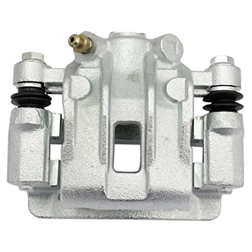 TRQ Rear Left Brake Caliper w/Bracket Drivers Side Compatible with 2006-2007 Hyundai Accent 2010-2013 Kia Forte Forte Koup Rio Rio5 - Image 4