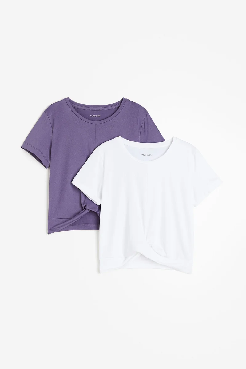 H&M 2-pack DryMove™ sports tops