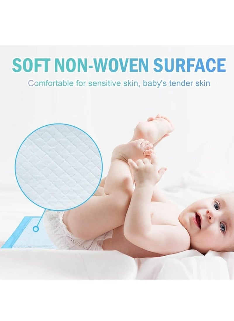 Generic - 60x45cm Medium Disposable Changing Pad Leak-Proof Underpad Bed Table Protector Mat, Soft Non-Woven Fabric , 50 Pieces - Image 1