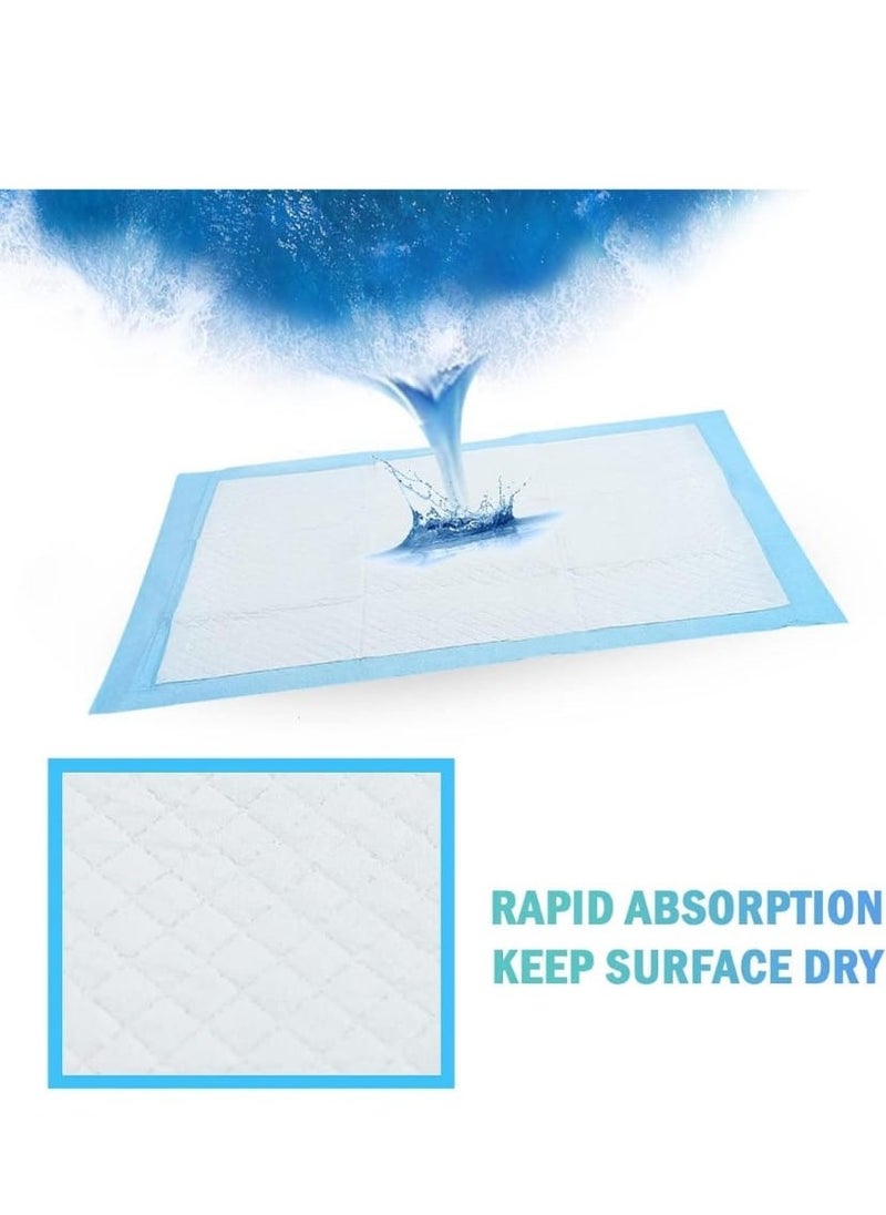 Generic - 60x45cm Medium Disposable Changing Pad Leak-Proof Underpad Bed Table Protector Mat, Soft Non-Woven Fabric , 50 Pieces - Image 1